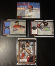 Topps Museum Nationals- Strasburg, Corbin, Robles & Kieboom Autos & Relics