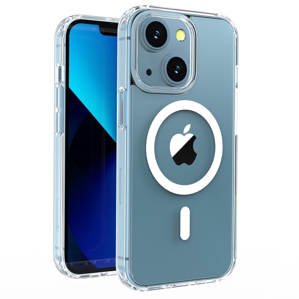 Acquista Con Lente Di Protezione Placca Custodia Per Telefono Per IPhone 15 14 13 12 11 Pro Max Plus Per Magsafe Carica Wireless Paraurti Glitter Cover In Italia A Partire Da 3.42 - Foto 11