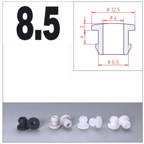 Durchgangstüllen Kabeltüllen 4.5mm-30mm Silikon Gummi Tüllen Kabeldurchführung - Bild 18 von 45