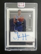 Tyrese Halliburton 2020-21 Panini One and One Rookie Card Auto /99