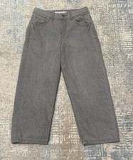 NEW Wrangler Jeans Youth Boys Size 6 Gray Light Wash Denim Pants