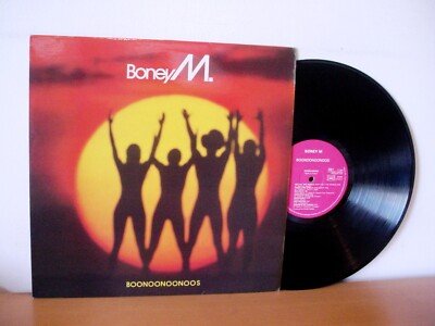 BONEY M ''Boonoonoonoos'' Original French Pressing LP from 1981 (CARRERE CA 681). 