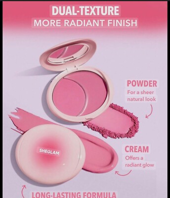 sheglam cheek 2 cheek blush duo pink sprinkles