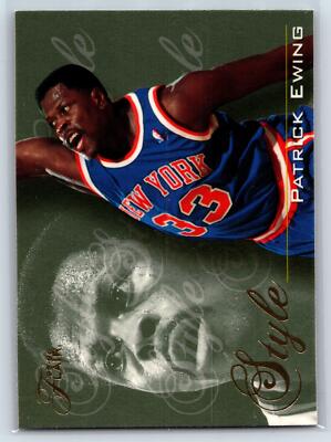 【USA製】NBA KNICKS Patrick Ewing Patrick Ewing 1995-96 Flair New York Knicks #231 | eBay