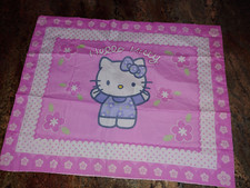 1 Hello Kitty Sanrio Polka Dot Happy Kitty Pillow Sham 26x20"