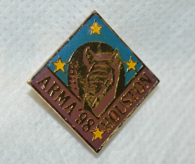 ARMA INTERNATIONAL INFORMATION MANAGEMENT HOUSTON ARMADILLO 1998 3/4'' LAPEL PIN