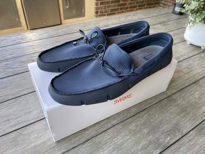 SWIMS Men's Braided Lace Lux Loafer 