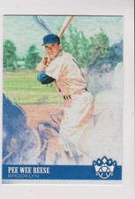 2018 Panini Diamond Kings #23 Pee Wee Reese card, Brooklyn Dodgers HOF