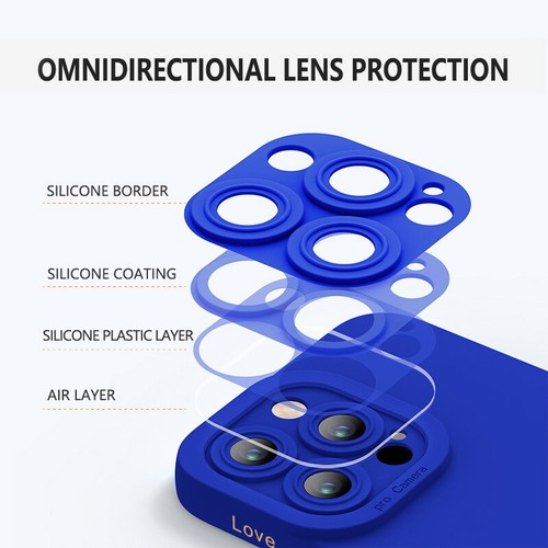 Coque Étui Pour iPhone 15 14 13 12 Pro Max 11 XS 8 Doux Antichoc Silicone Housse - Photo 8 sur 25