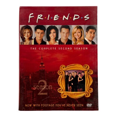 Friends: Season 2 - DVD -  Very Good - Maggie Wheeler,Christina Pickles,Elliott