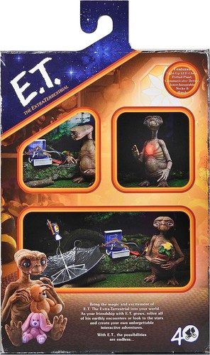 NECA E.T 40th Anniversario - Et- Ultimate Deluxe Action Figura LED - Nuovo / - Imagen 13 de 15