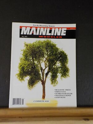 Mainline Modeler 2003 May Trees Westdale Güterbahnhof Stoppschilder Pullman