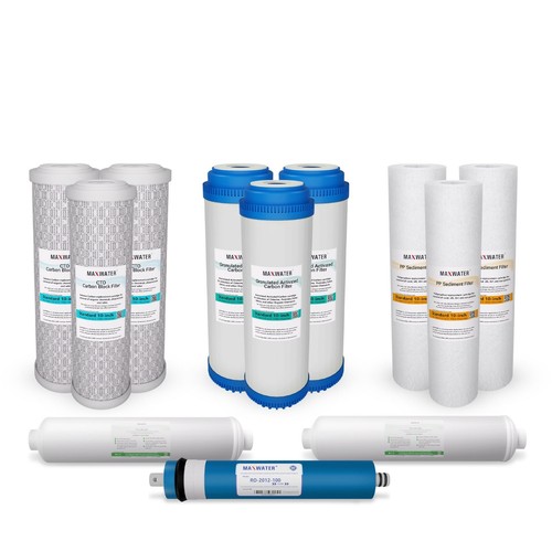 Variación de 5 etapas kit de filtro de agua de reemplazo de ósmosis inversa con 100 GPD - Imagen 17 de 17