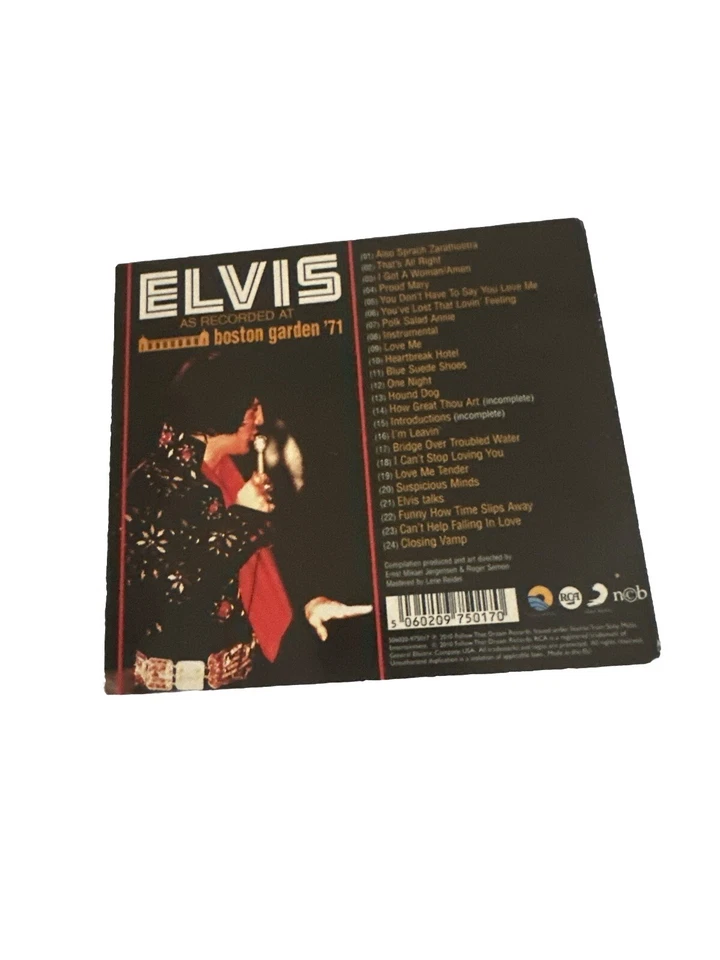 Elvis: As Recorded At Boston Garden '71 - CD EU IMPORT OOP RARE! Foto 2 de 2