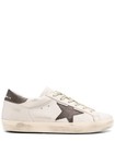 NW GOLDEN GOOSE BLACK SUPER-STAR CLASSIC SNEAKER GWF00101 F006197 grey leather
