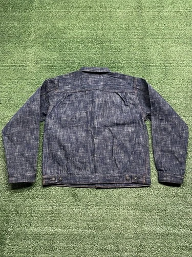 Studio D’Artisan Size 38 Twin Indigo Sou-Ai Denim Hand Dyed Type 2 Jacket D4603 image 11