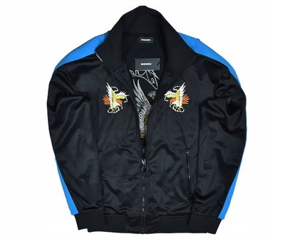 DIESEL S-VETTYM Trainingsjacke Tokyo Techno-Raver Ästhetik S