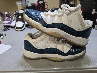 Size 7Y. Jordan 11 Retro Low Snake Navy used no box cd6847-102