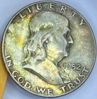 1952-S Franklin Half Dollar TONED - *FH103