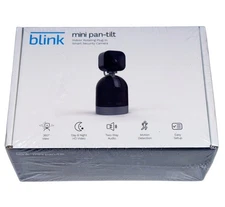 Blink Mini Pan-Tilt Indoor Plug-In Security Camera 1080p HD Motion Detect