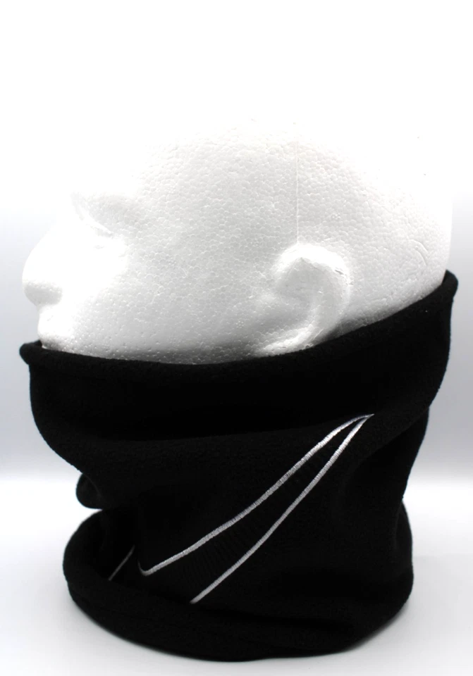 Calentador de cuello polar Nike OSFM para adultos negro/blanco Foto 2 de 4