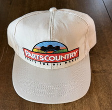 Vintage John Deere-Part Country-Beige Snapback K-Products Hat/Cap-NEW