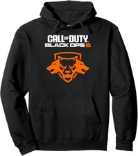 Call of Duty Black Ops 6 Orange Cerberus Pullover Hoodie, Gift Hoodie