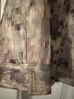 Chico's Women's Size 3 Beige Taupe Geometric Lined Collared Hook & Eye Jacket — photo 3