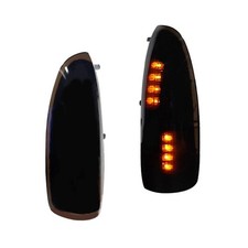Smoked Lens Amber Side Mirror Lamps for Ford Excursion F250 F350 F450 Super Duty