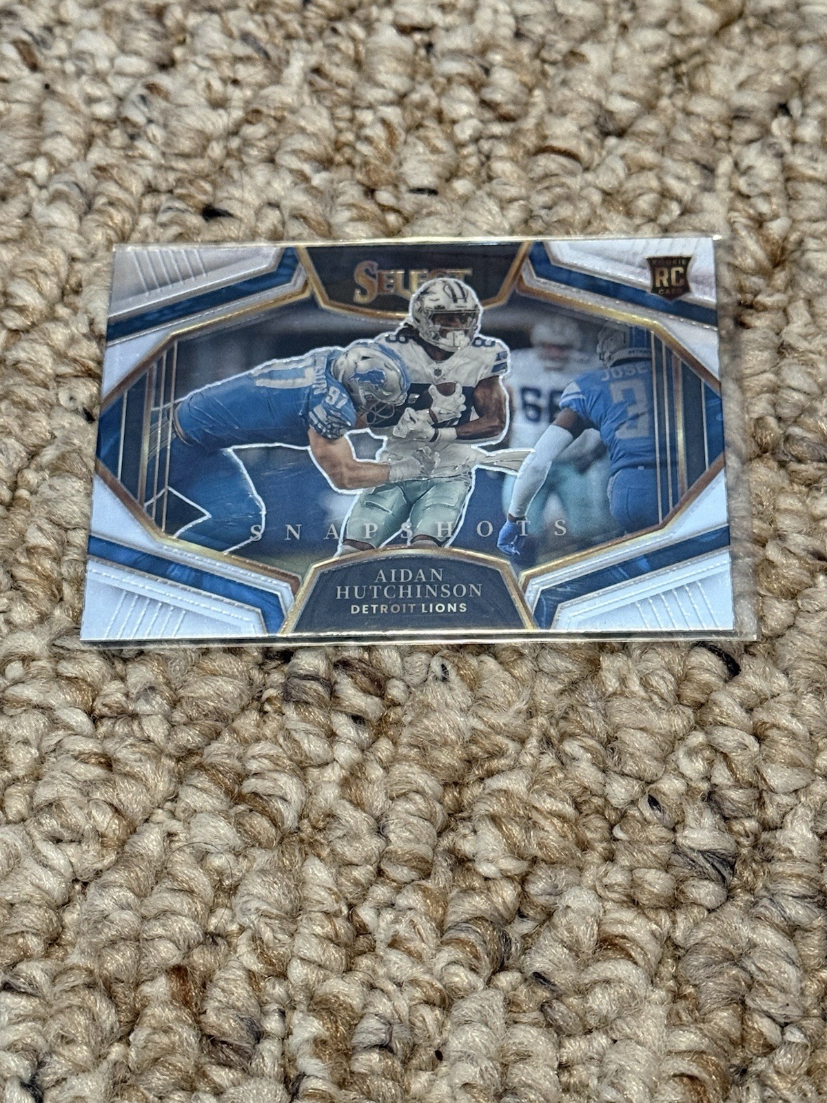 2022 Panini Select Snapshots Aidan Hutchinson #SS-24 Rookie RC Detroit Lions