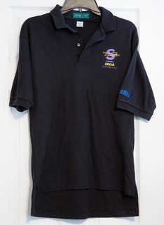 SUPER RARE SEGA Interactive Development Division Collared Short Sleeve Shirt