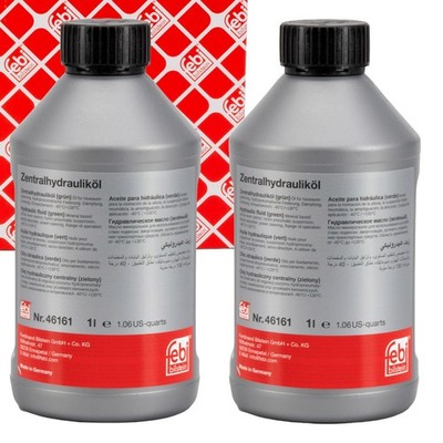 2L 2 Liter febi 46161 Hydrauliköl GRÜN AUDI BMW MINI OPEL SAAB VOLVO VW