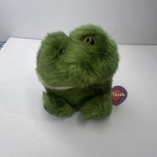 SWIBCO Vintage 1994 LILY The Frog Plush Puffkins Stuffed animal PVC Pall 5"