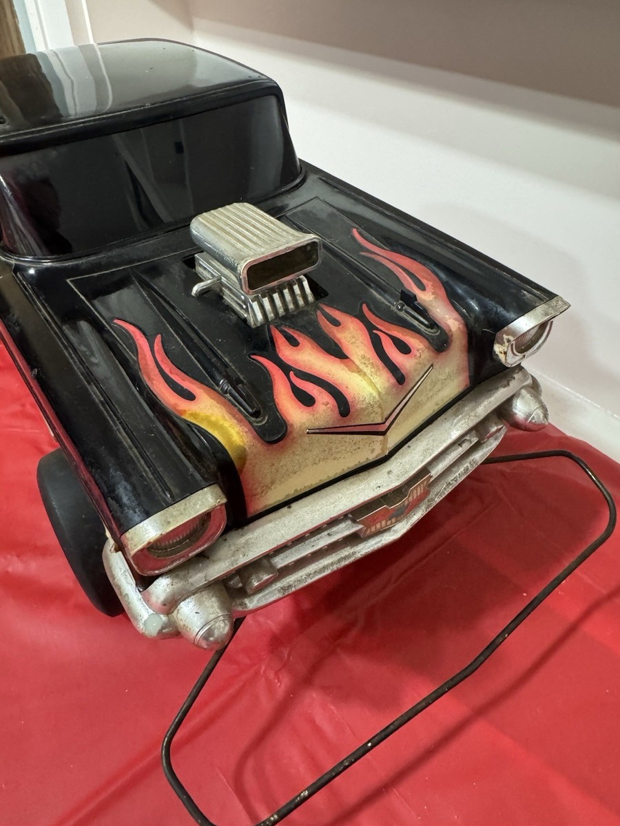 Rare Vintage Shinsei 57 Chevy Bel Air RC Car W Controller Tested