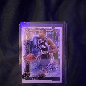 De Aaron Fox Autograph | eBay