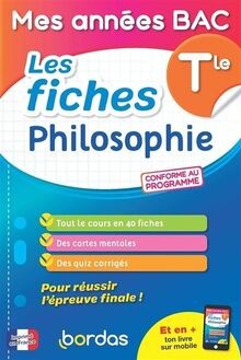 Mes années bac - Les fiches philosophie Tle BAC 202... | Buch | Zustand sehr gut