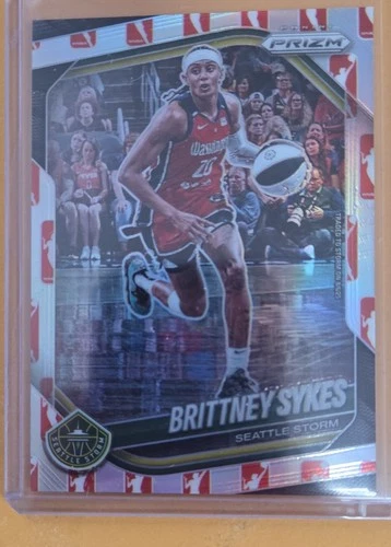 2025 Panini Prizm WNBA - Brittney Sykes #121 WNBA Logo Prizm