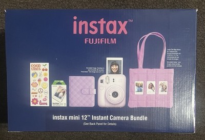 FujiFilm Instax Mini 12 Holiday Bundle (Lilac Purple)
