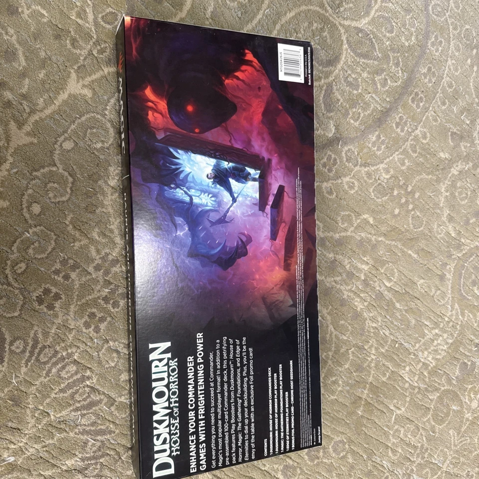 Magic: The Gathering Haunts & Horrors Commander Pack~Duskmourn~"Jump Scare" NEW - Image 3 of 3
