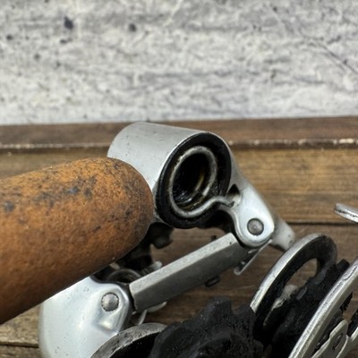 Vintage Campagnolo Record Titanium Rear Derailleur 9 Speed Cage