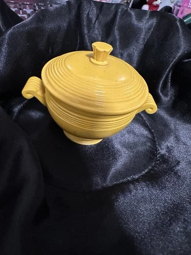 Fiesta Miniature Onion Soup Bowl Yellow