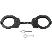 Peerless Model 730C Superlite Chain-Linked Handcuffs & Keys, Black (10 Pack)