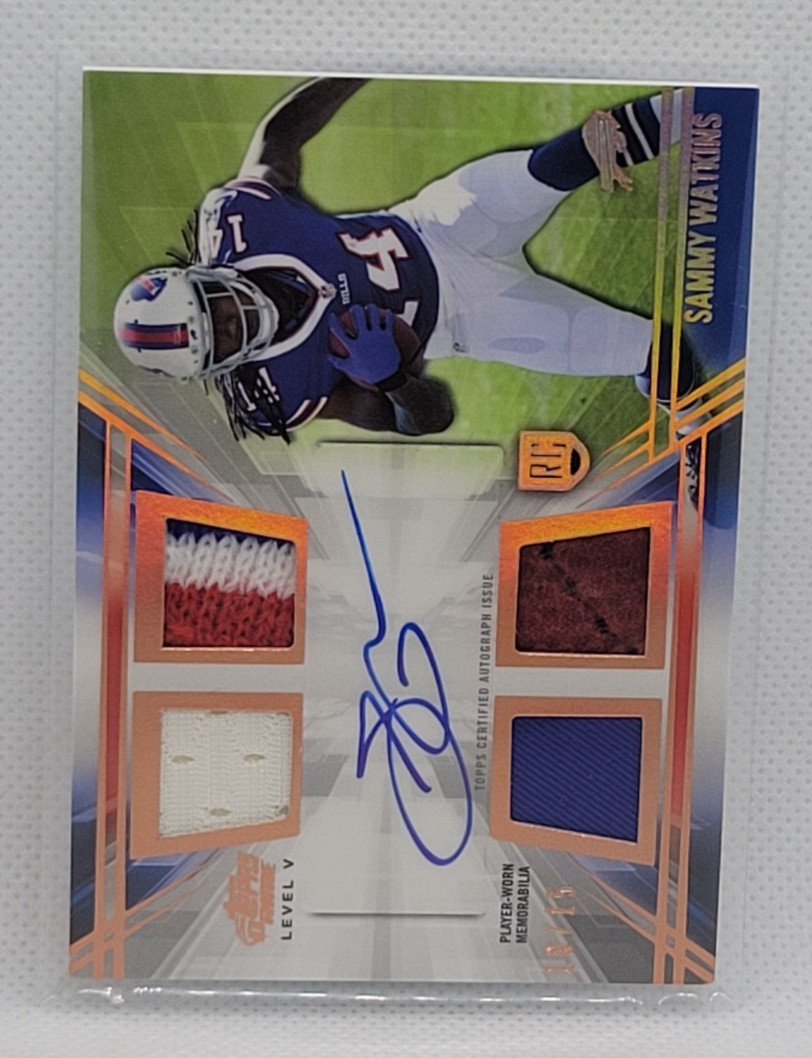 Sammy Watkins Topps Prime Autographed Relics Level 5 #PVSW Base