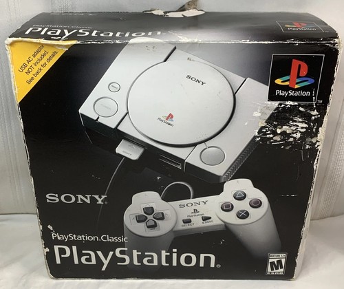 CONSOLE SONY PLAYSTATION Classic Mini PS1-PSX completa di scatola EUR