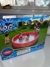 Bestway H2OGO! 6ft Inflatable Play Pool Kids Backyard Ages 2+ New