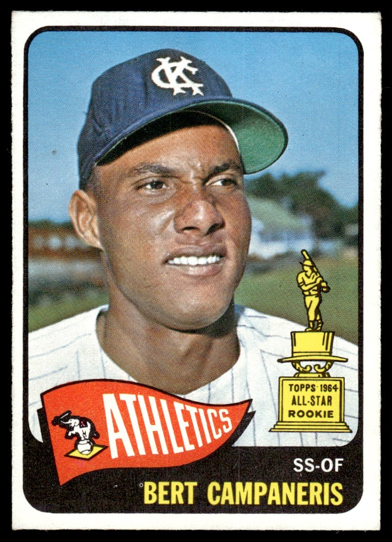Bert Campaneris #266 Baseball Cards 1965 O Pee Chee trading card — raw and PSA graded price guide