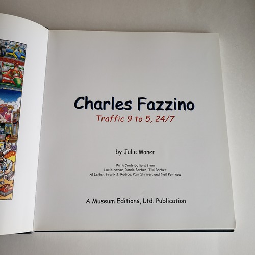 Charles Fazzino 9 bis 5 24/7 von Julie Moner signiert von Fazzino mit Lächeln Zeichnung - Bild 4 von 15