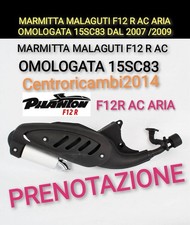 MARMITTA MALAGUTI F12 R AC ARIA EURO 2 OMOLOGATA 15SC83 DAL 2007 /2010 PHANTOM 