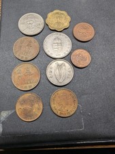 World Coin Lot Korea India Hungary Hong Kong Ireland 