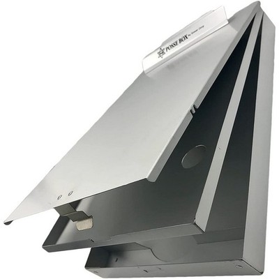 Posse Box PB-37L Aluminum Bottom Opening Two-Compartment Clipboard Box - Legal